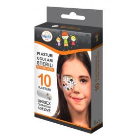 Plasturi pentru ochi copii desen minut 10buc