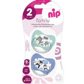 Suzeta family latex nr.2 nip 2/set