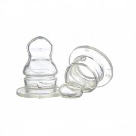 Tetine silicon ortodontice lichide groase 6+ 2buc