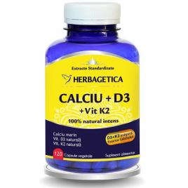 Calciu+d3+vit. k2 120cps