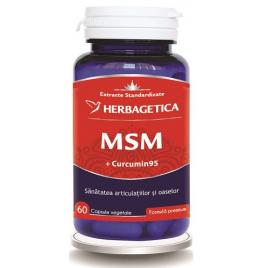 Msm +curcumin95 60cps vegetale