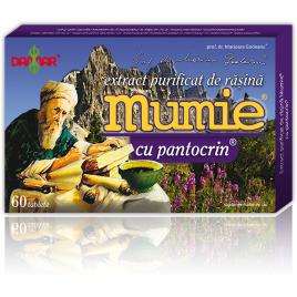 Mumie-extr rasina+pantocrin 60cpr