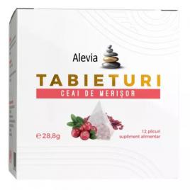 Tabieturi ceai de merisor 12dz