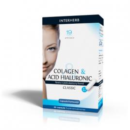 Colagen & acid hialuronic clasic 30cps - formula de frumusețe