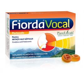 Fiorda vocal portocale 30cpr de supt