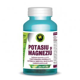 Potasiu cu magneziu 60cps - supliment alimentar esențial