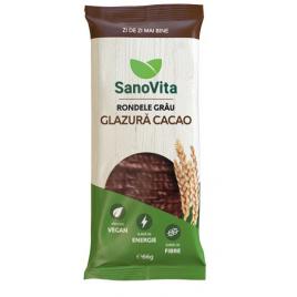 Rondele grau cu glazura cacao 66gr