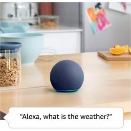 Amazon echo dot 5, with alexa, blue