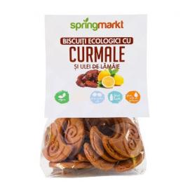 Biscuiti eco cu curmale&ulei de lamaie 100gr
