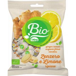 Bomboane umplute cu sir.lamaie si ghimbir bio 90gr