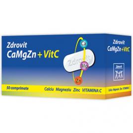 Ca+mg+zn+vit c 50cpr