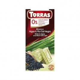 Ciocolata alba+alge+sare mare 75gr