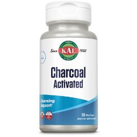 Charcoal activated(carbune medic.) 50cps vegetale