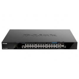 Dlink sw 28p-gb 2p-sfp+ smart rm poe l3