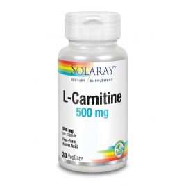 L-carnitine 500mg 30cps vegetale