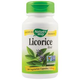 Licorice(lemn dulce) 450mg 100cps vegetale