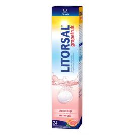 Litorsal electroliti grapefruit 24cpr efervescente
