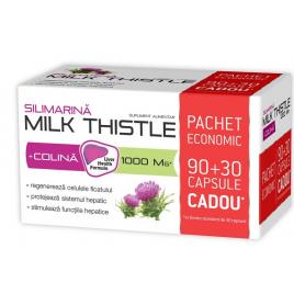Milk thistle+colina 90cps+30cps gratis