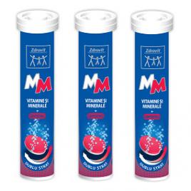 Multivitamine + minerale + ginseng 50+ 56 comprimate