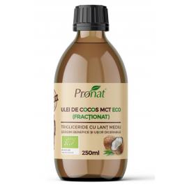 Ulei de cocos mct fractionat eco 250ml