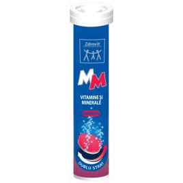 Vitamine si minerale+ginseng 24cpr efervescente