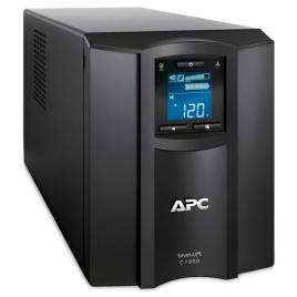 Apc smart-ups c 1000va tower w smart con