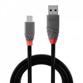 Cablu lindy 2m usb 2.0 type a - microusb