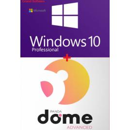 Microsoft Windows 10 Pro Retail+ Panda Dome Advanced