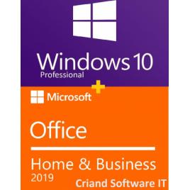 Windows 10 Pro Retail+ Microsoft Office Home Business 2019