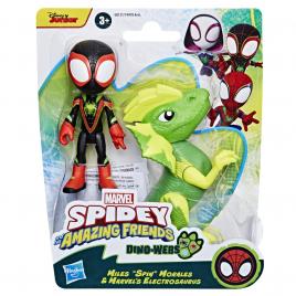 Spidey si prietenii marvel dino webs miles spin morales si marvel's