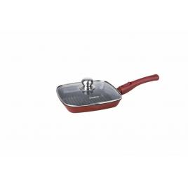 Tigaie grill alu+capac 24x4 cm, calabria