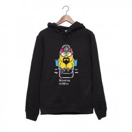 Hanorac personalizat negru unisex breaking minion