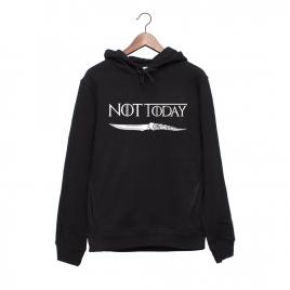 Hanorac personalizat negru unisex not today