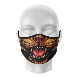 Masca de gura personalizata angry cheetah