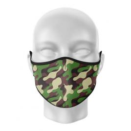 Masca de gura personalizata camouflage