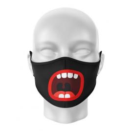 Masca de gura personalizata cartoon scream