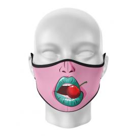 Masca de gura personalizata cherry