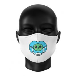 Masca de gura personalizata frog pacifier
