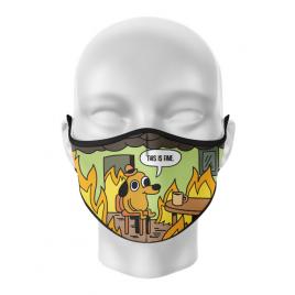 Masca de gura personalizata this is fine