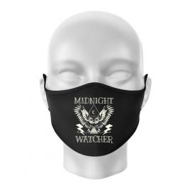 Masca personalizata reutilizabila midnight watcher negru