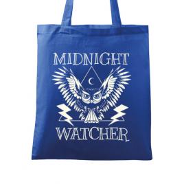 Sacosa din panza midnight watcher albastru regal