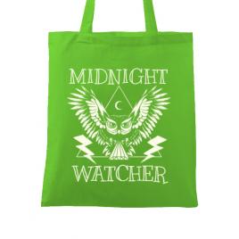 Sacosa din panza midnight watcher verde mar