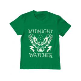 Tricou adler copil midnight watcher verde mediu