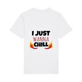 Tricou stanley stella barbat i just wanna chill alb