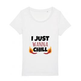 Tricou stanley stella dama i just wanna chill alb