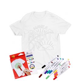 Tricou de colorat have a great day