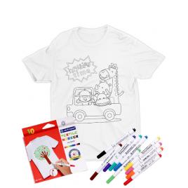 Tricou de colorat holiday time