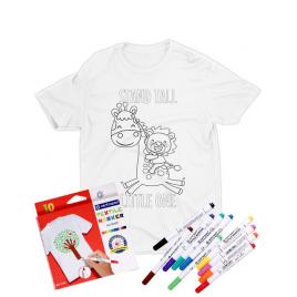 Tricou de colorat stand tall little one