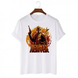 Tricou personalizat alb unisex hunter way 2
