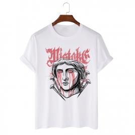 Tricou personalizat alb unisex mistake
